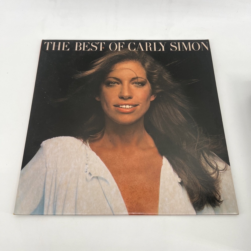 Carly Simon - The Best Of Carly Simon -6E-109 Vinyl LP COVER
